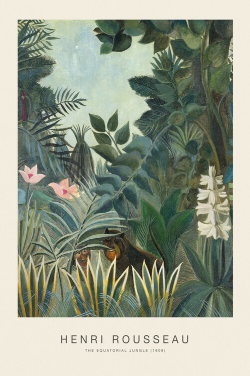 Poster The Equatorial Jungle (Special Edition) - Henri Rousseau