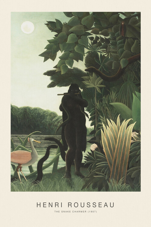 Canvas Print The Snake Charmer (Special Edition) - Henri Rousseau