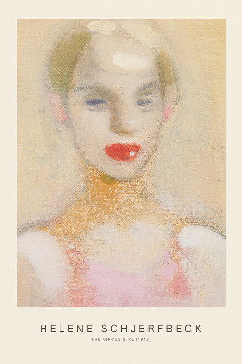 Plakat The Circus Girl - Helene Schjerfbeck