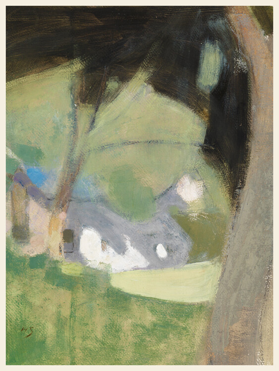 Plakat The Old Brewery (Abstract) - Helene Schjerfbeck