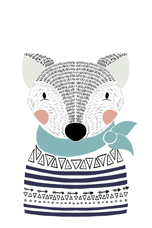 Poster Little fox