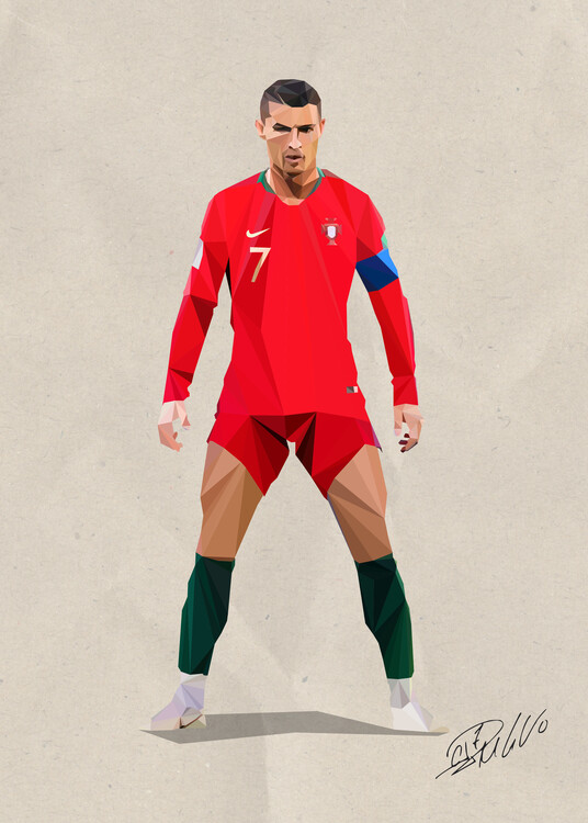 Плакат C. Ronaldo