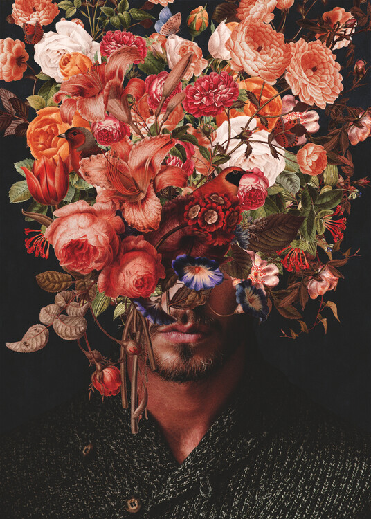 Plakat I see flowers in you
