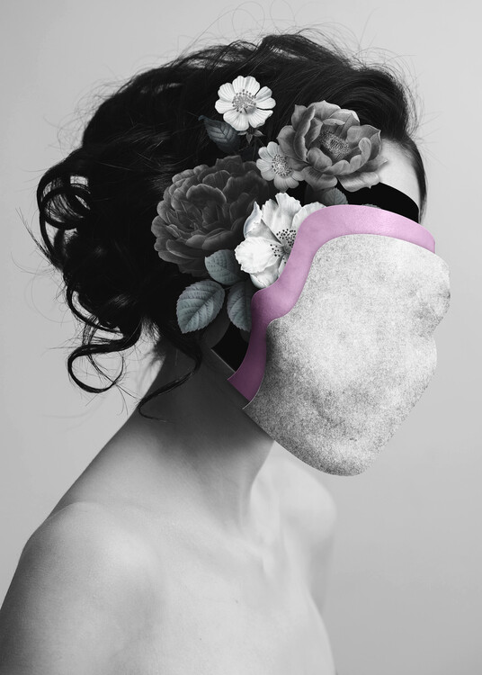 Poster modern face 1