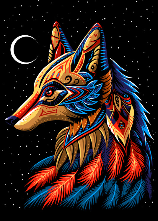 Poster Indian Fox