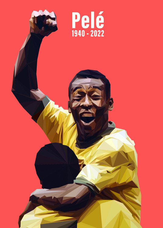 Плакат Pele
