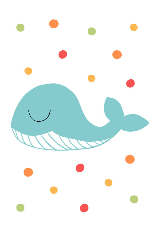 Poster Little Whale