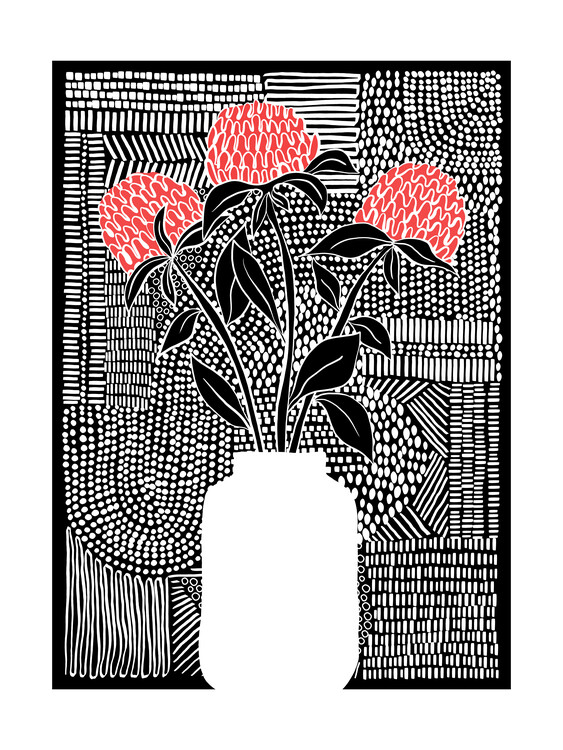 Poster Tribal Still Life