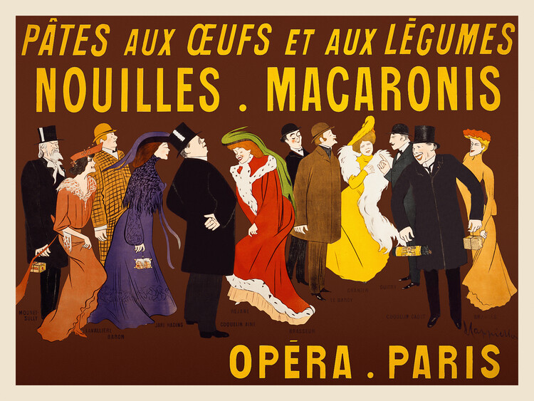 Levně Plakát, Obraz - Opera, Paris, Leonetto Cappiello, 40 × 30 cm
