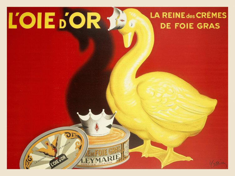 Levně Plakát, Obraz - The Golden Goose, Leonetto Cappiello, 40 × 30 cm