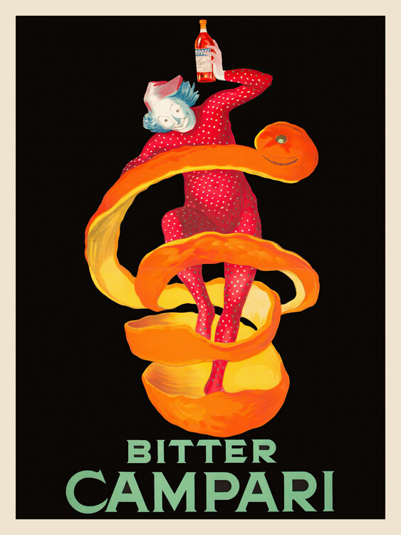 Bild auf Leinwand Bitter Campari
