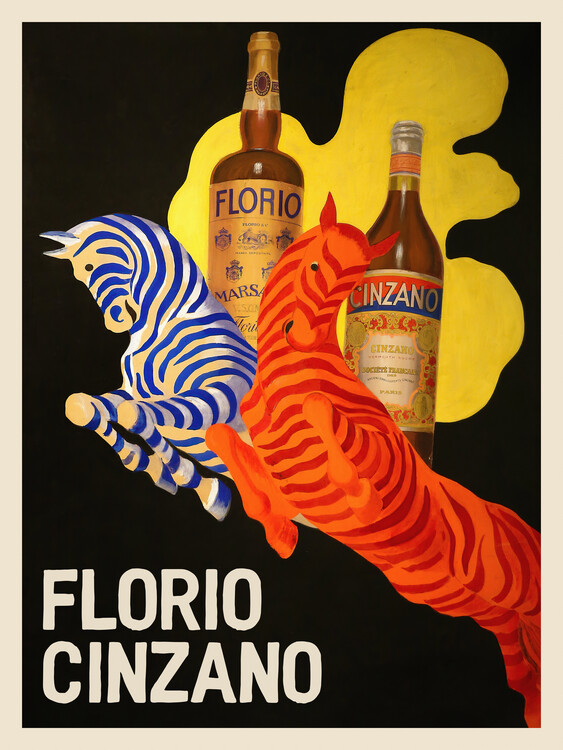 Poster Florio Cinzano