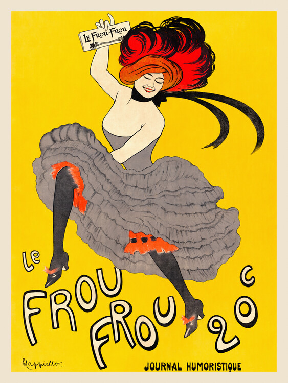 Levně Plakát, Obraz - Le Frou Frou, Leonetto Cappiello, 30 × 40 cm