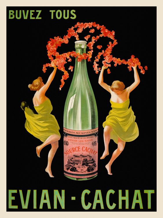 Canvas Print Drink All Wine