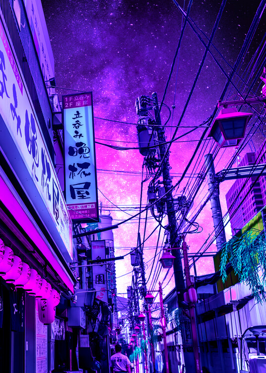 Poster Tokyo street