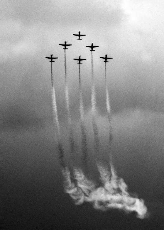 Canvas Print Six on Cloud