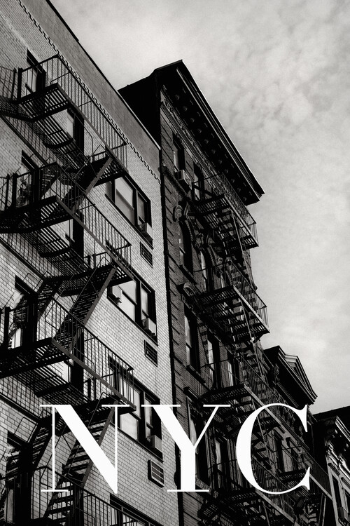 Poster NYC Fire Escapes 2