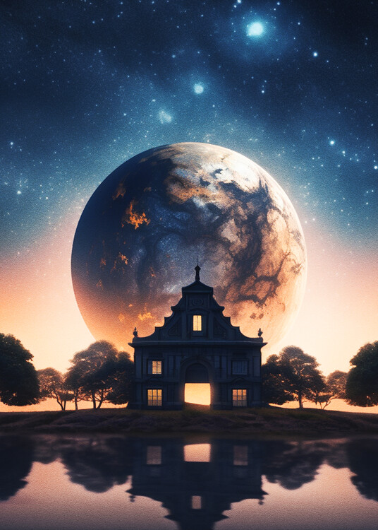 Poster Beautiful Moon