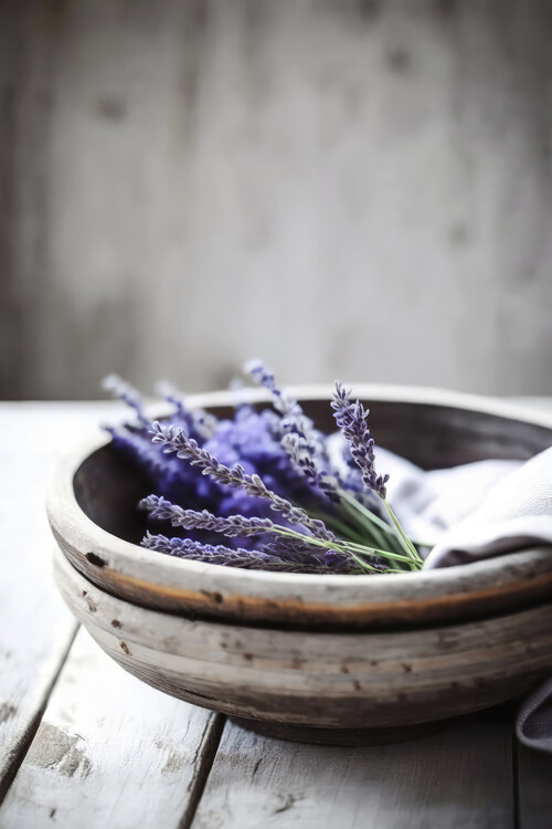 Poster Lavender In Bowl