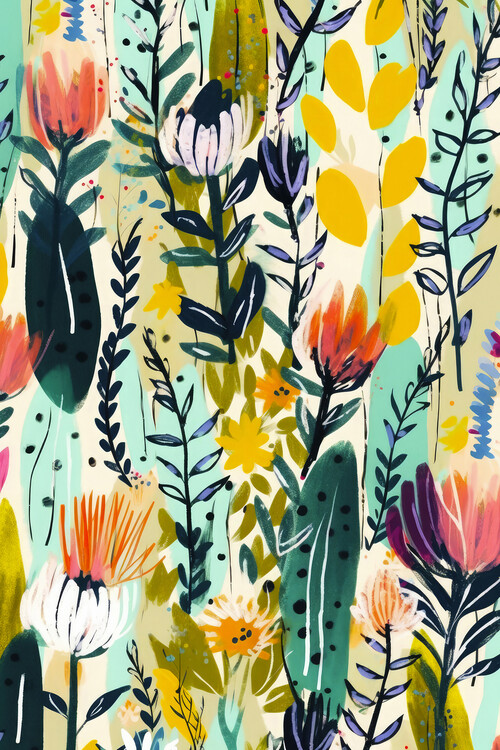 Poster Rain Of Flowers