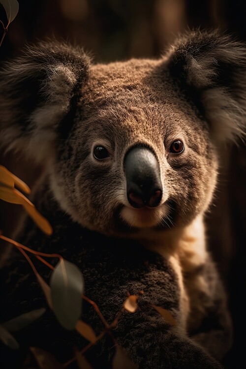 Plakat Koala portrait