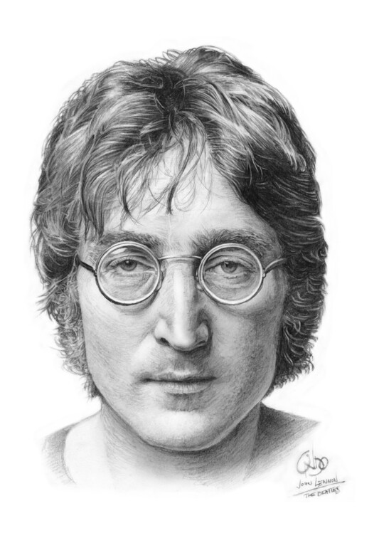 Canvastavla John Lenn