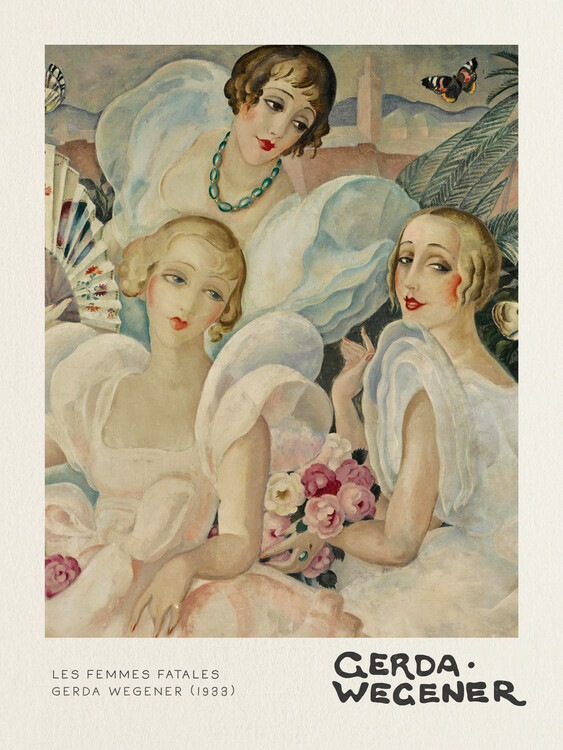 Poster Les Femmes Fatales (Queer / LGBTQ) - Gerda Wegener