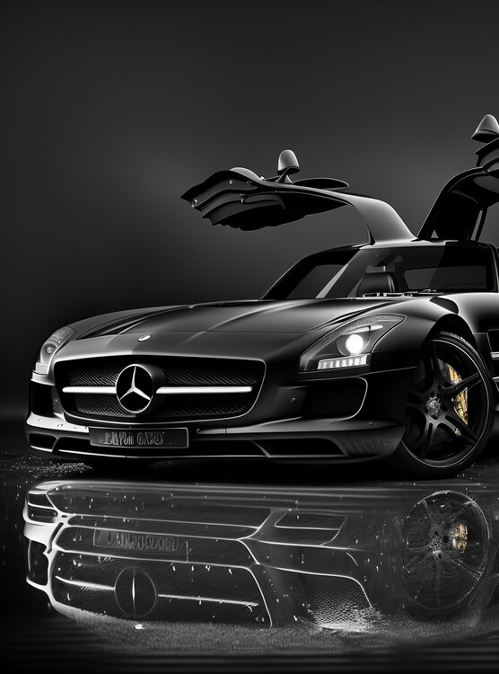 Poster SLS Car Auto Legend