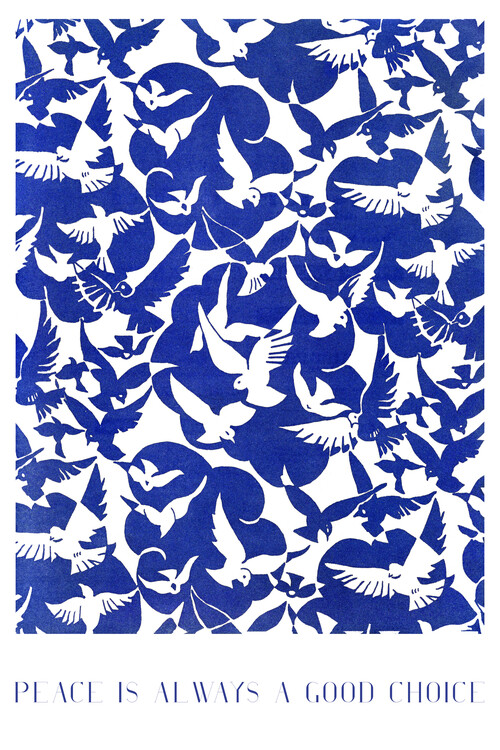 Poster Malou Studio - Peace is always a good choice