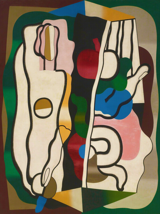Plakát Eve (Abstract Female Nude) - Georges Valmier