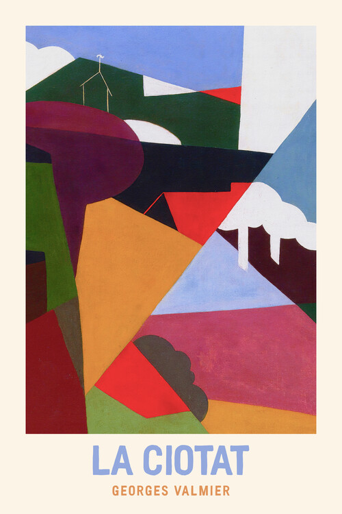 Poster La Ciotat (Abstract / Bauhaus) - Georges Valmier