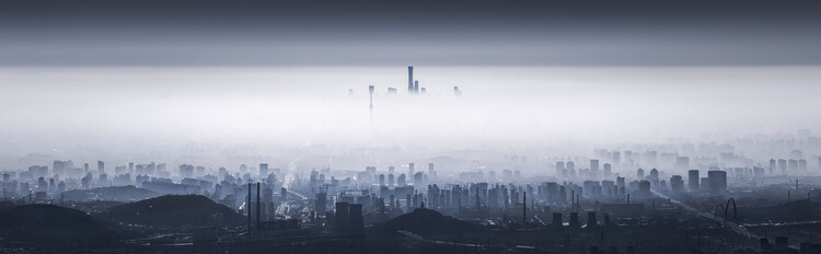 Canvas Print Panorama of Beijing
