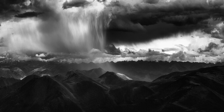 Levně Plakát, Obraz - Light of the Rain, Stan Huang, 40 × 20 cm