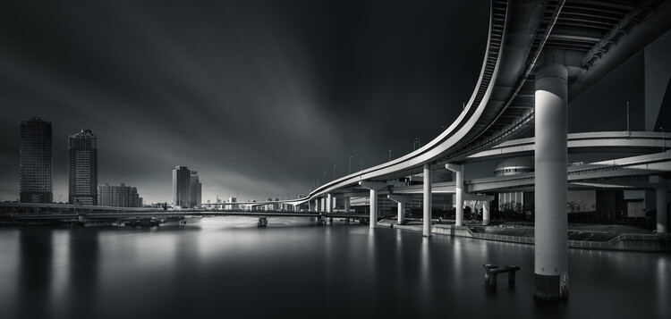 Poster Mirage of the Aqua city