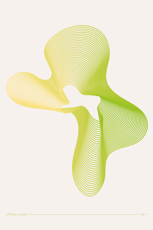 Plakát Malou Studio - Optical Illusion 4