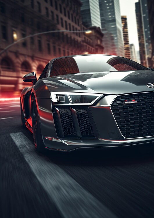 Plakát Audi R8 Sport Car in New York