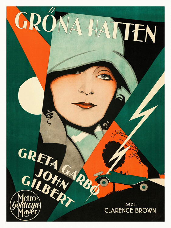 Poster A Woman of Affairs, Ft. Greta Garbo