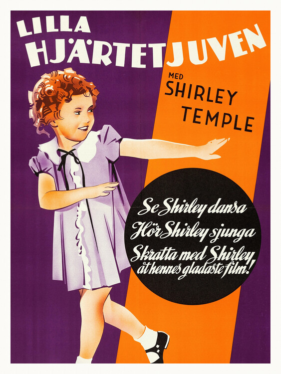 Μπλουζάκι Curly Top, Ft. Shirley Temple (Retro Movie Cinema)