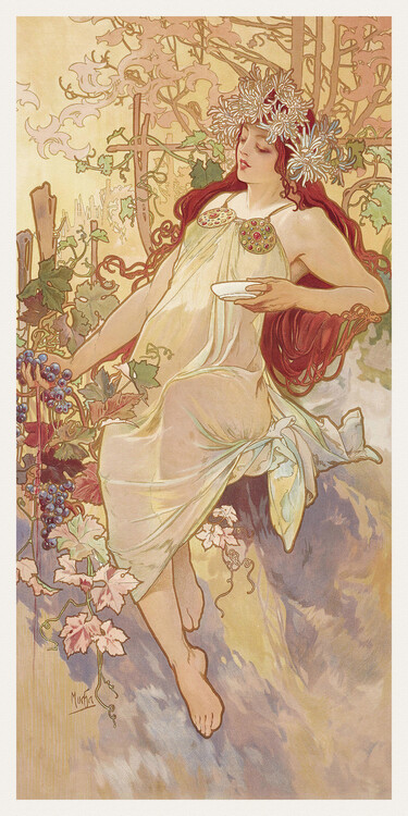 Poster The Seasons: Autumn (1896)