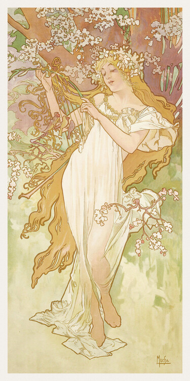 Poster The Seasons: Spring (1896)