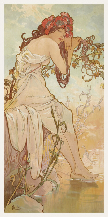 Poster The Seasons: Summer (1896)