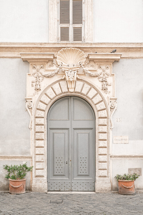 Poster Front Door in Rome