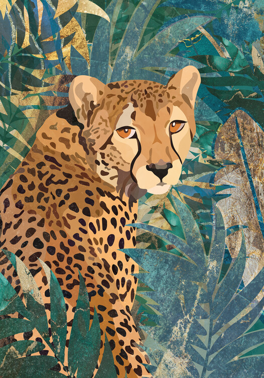 Poster Cheetah in the jungle