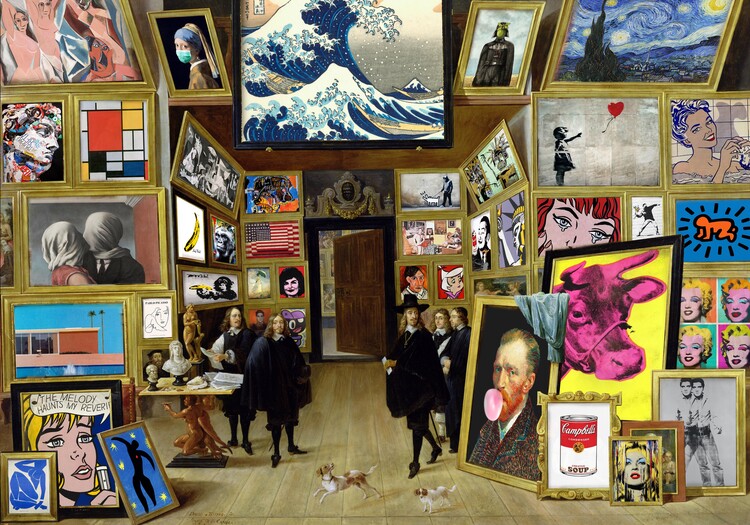 Poster Modern Art Gallery