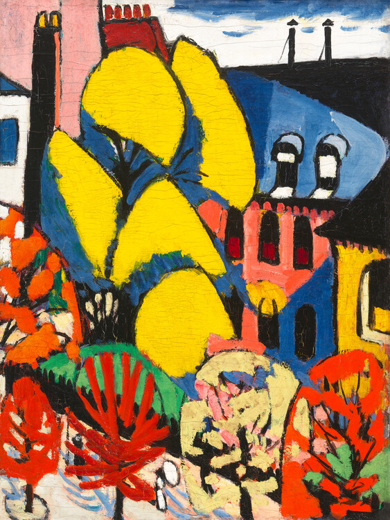 Poster Trees in Paris