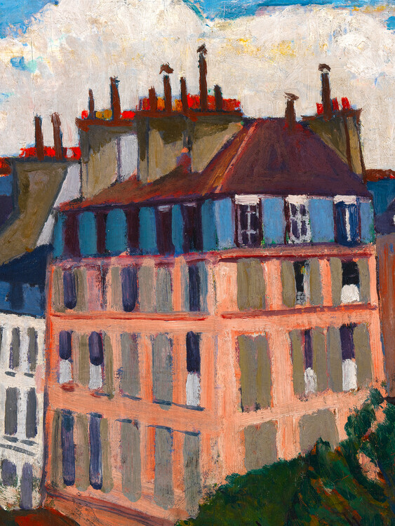 Poster Rooftops in Paris