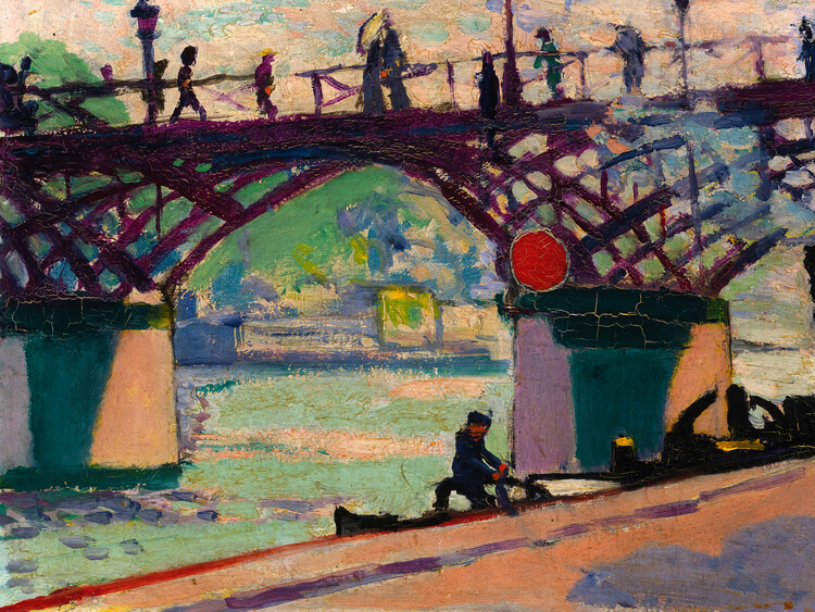 Poster Pont des Arts, Paris - Henry Lyman Saÿen