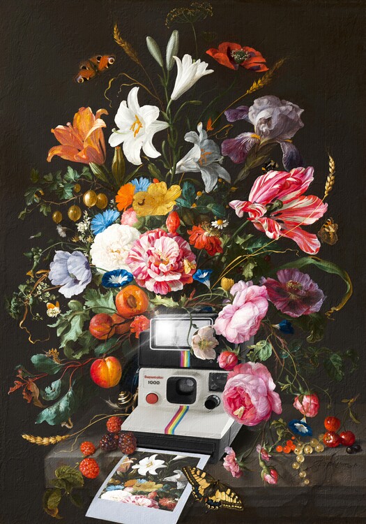 Poster Floral Instant Photo