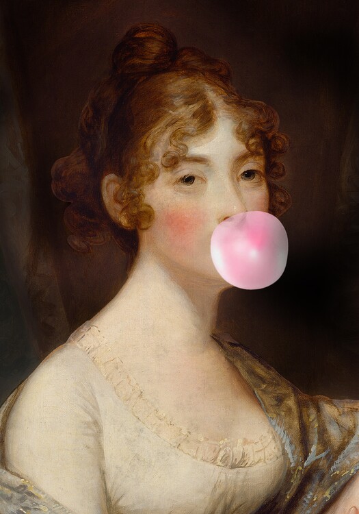 Poster Pretty bubblegum