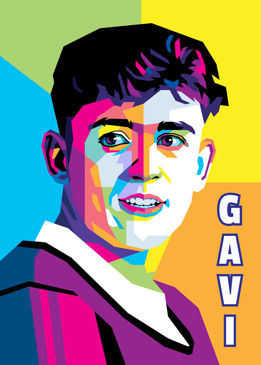 Poster Football Player